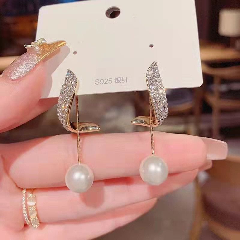 Collection of Classic Elegant Earrings in a gallery layout