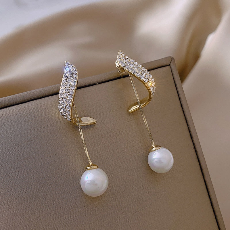 Collection of Classic Elegant Earrings in a gallery layout
