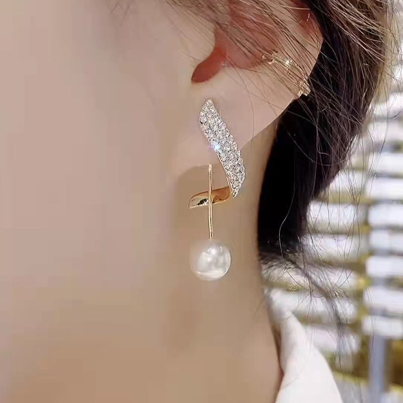 Collection of Classic Elegant Earrings in a gallery layout