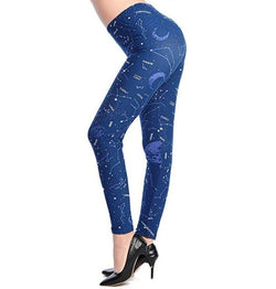 Collection of New Fashion Camouflage Printing Elasticity Leggings in a gallery layout