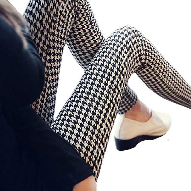 Collection of New Fashion Camouflage Printing Elasticity Leggings in a gallery layout